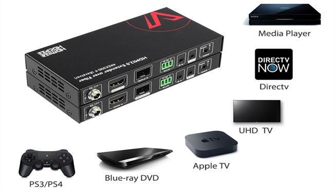 4KEX300-F HDMI Extender bộ kéo dài tín hiệu AV Access