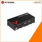 Thiết bị chia HDMI 4K 4 cổng, 3D, Auto EDID, rắc cắm nguồn có ren. AV Access 4KSP14-D