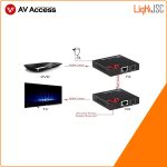 Bộ kéo dài HDMI 1080P 50m, POE. AV Access HDEX40-L 1080P lên tới 50m - Image 2