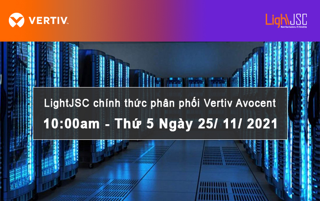 thư mời hợp tác phân phối Vertiv Avocent