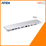 Aten UH3234 USB-C Multiport Dock with Power Pass-Through - Image 2