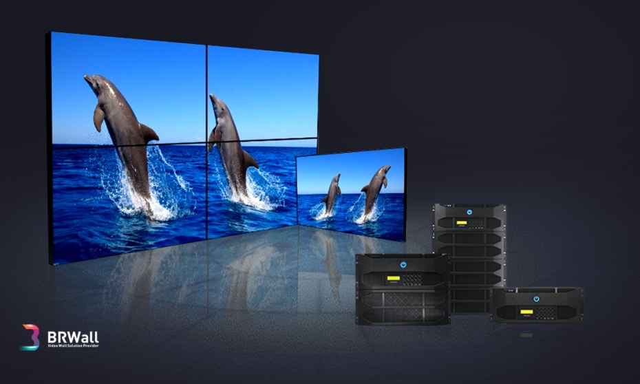 Bộ điều khiển màn hình ghép BRwall 2x2 màn hình