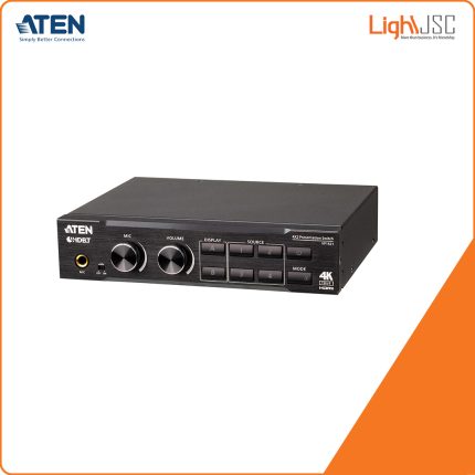 Aten VP1421 4 x 2 True 4K Presentation Matrix Switch with Scaling, DSP, and HDBaseT-Lite