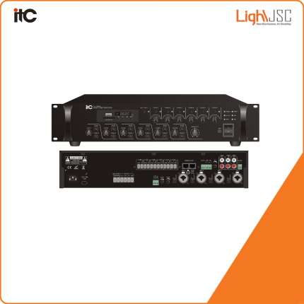ITC TI-2406S Bộ khuếch đại kèm trộn 6 vùng công suất 240W