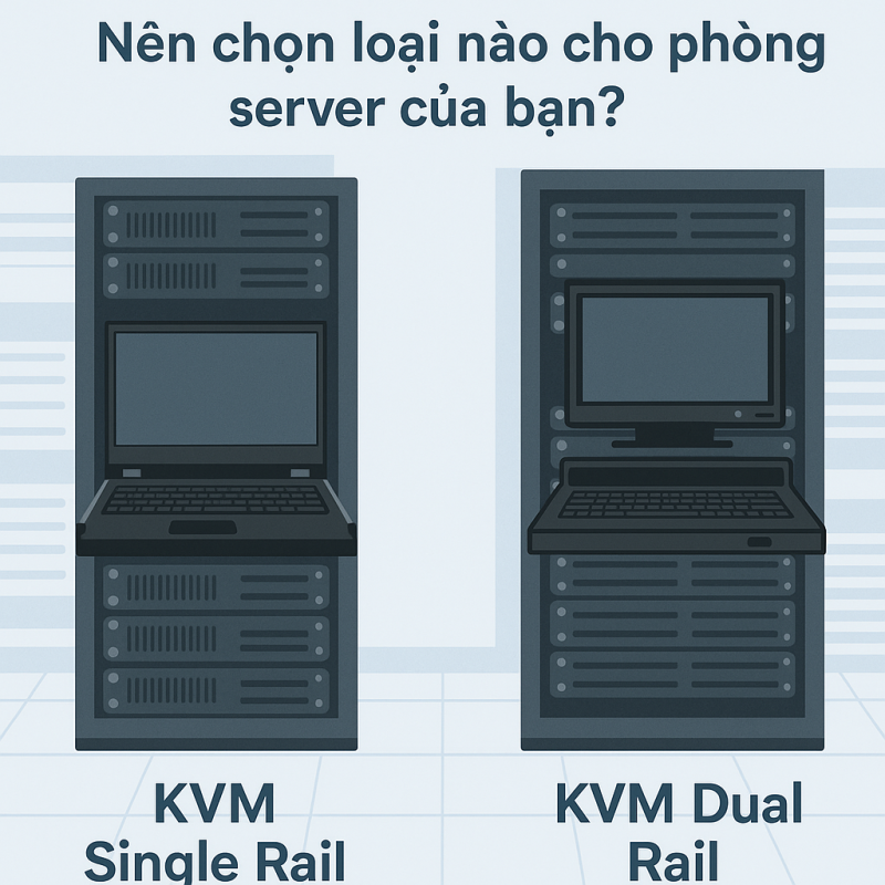 So sánh KVM Dual Rail và Single Rail về tính năng