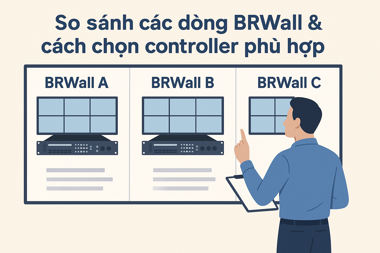 Bảng so sánh các dòng BRWall