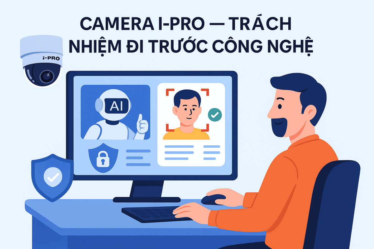 camera i-PRO trách nhiệm đi trước công nghệ