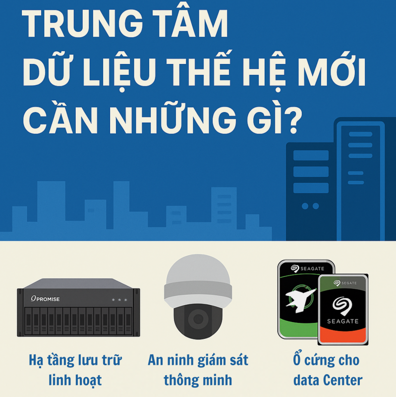 Trung tâm dữ liệu thế hệ mới cần những gì