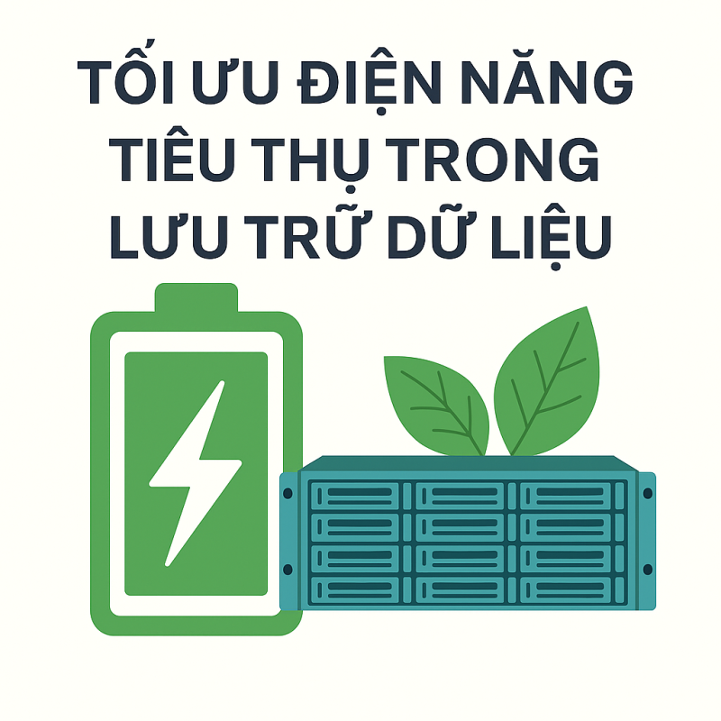tối ưu điện năng tiêu thụ trong lưu trữ dữ liệu