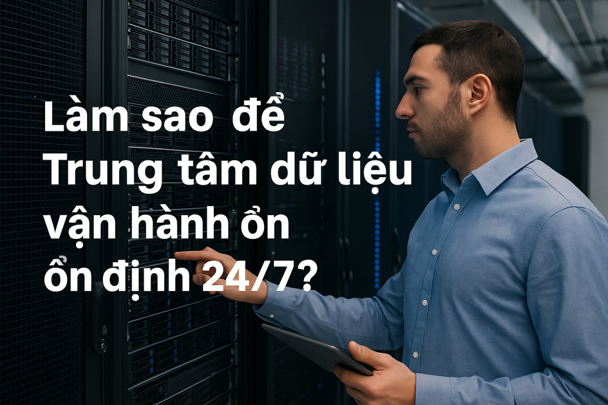 làm sao để trung tâm dữ liệu vận hành ổn định 24/7 ?