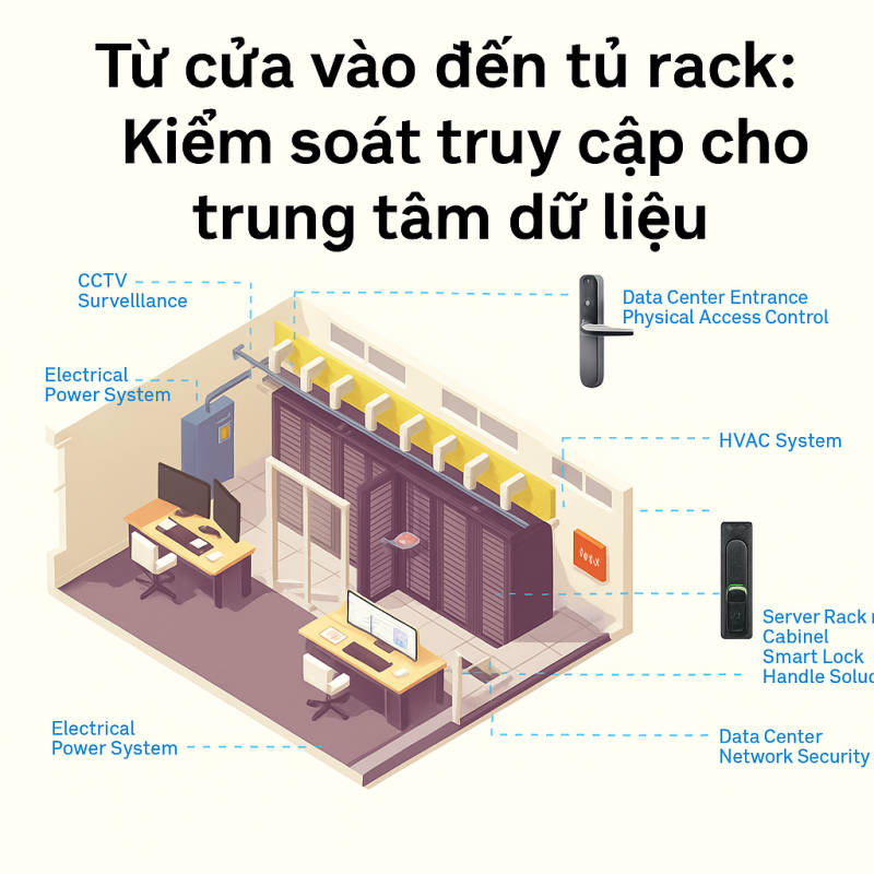 từ trung tâm đến tủ rack : kiểm soát truy câp cho trung tâm dữ kliệu