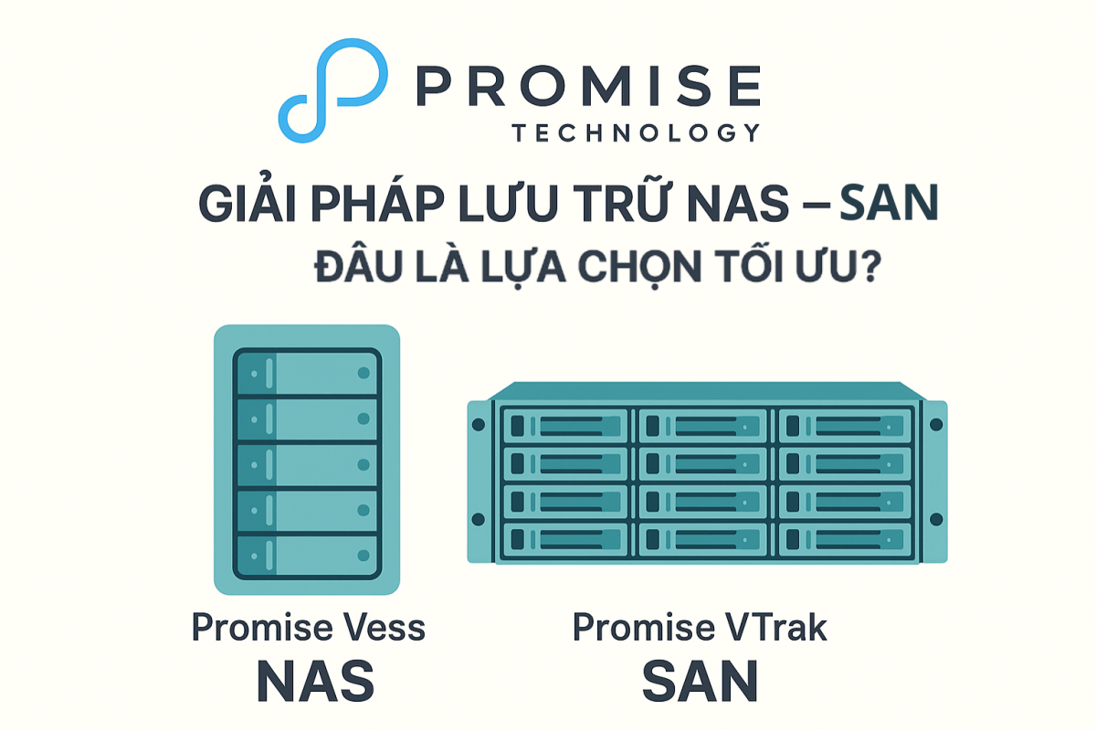 Giải pháp lưu trữ NAS - SAN . Đâu là lựa chọn tối ưu ?