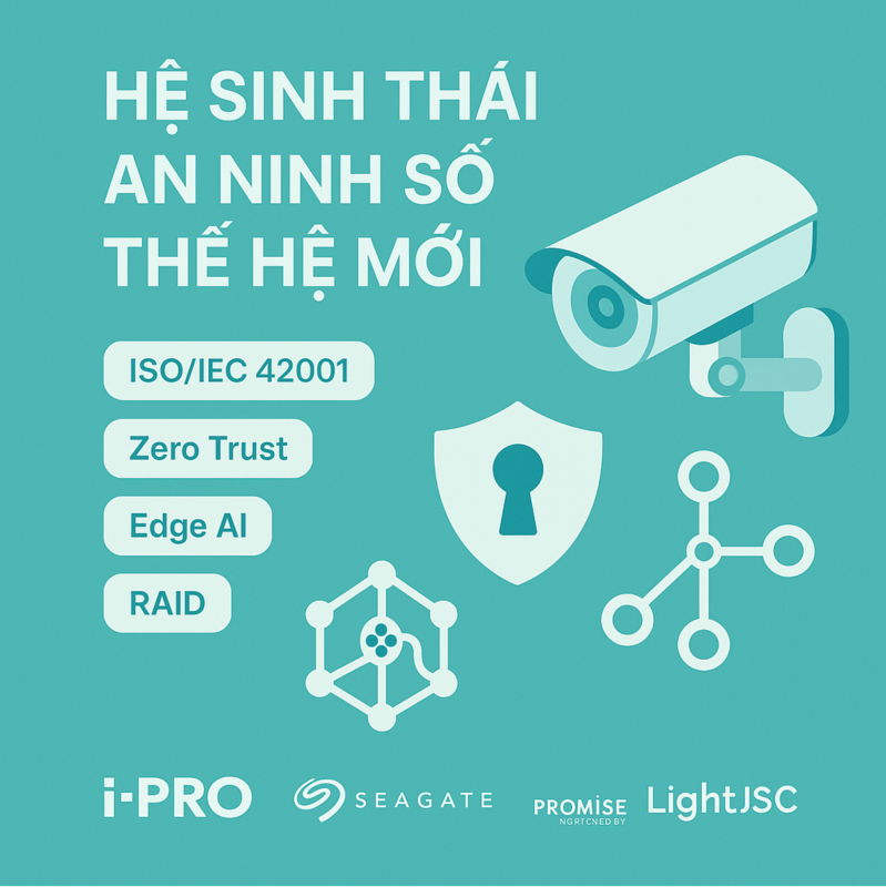 Hệ sinh thái an ninh thế hệ mới : ISO/IEC 42001 , zero trust , edge AI , RAID
