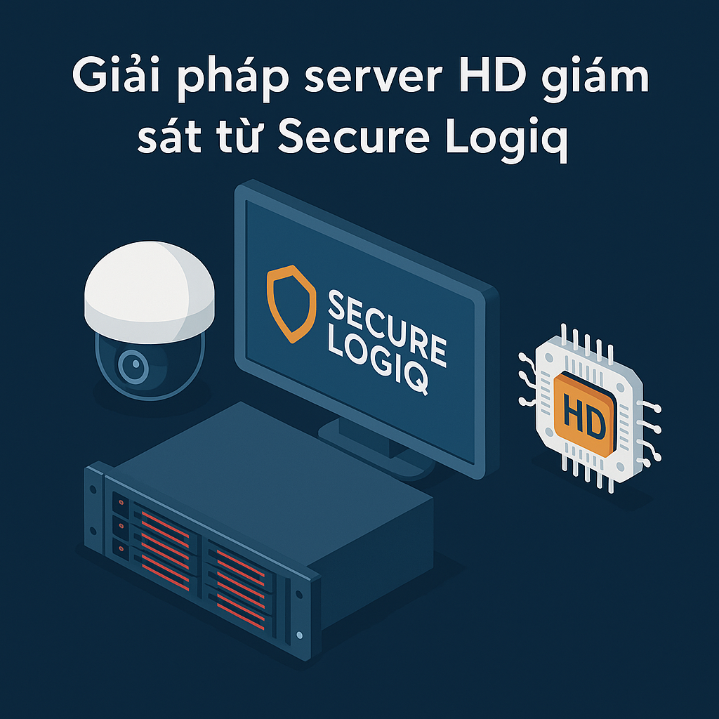 Giải pháp server HD giám sát từ Secure Logiq
