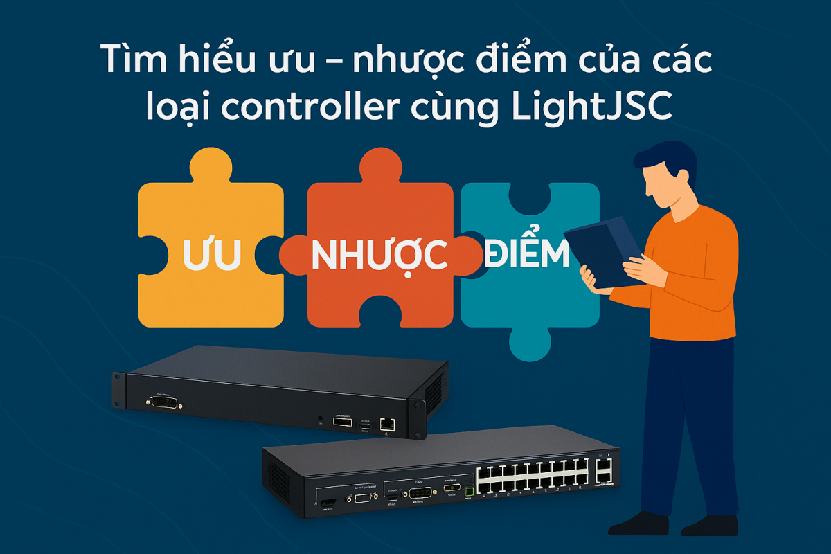 tìm hiểu ưu nhược điểm của các loại controller cùng LIghtJSC