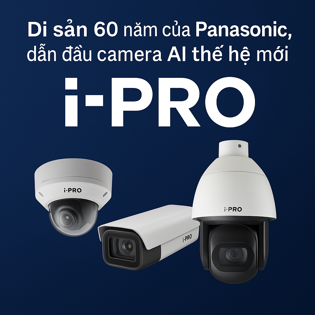 di sản 60 năm của panasonic , dẫn đầu camera AI thế hệ mới