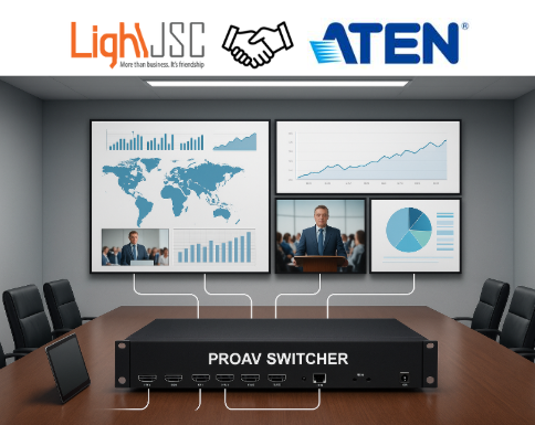 LightJC nhà phân phối chính hãng các sản phẩm Aten